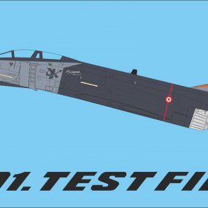 401 Test Squadron Decal Set