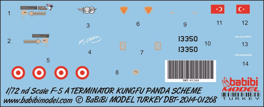 Dbt-01267 F-5 A terminator kungfu şema 1 72 (Kopyala)