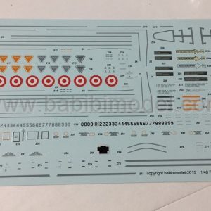 F-16 Main Stencils