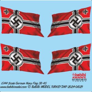 Dnt-01029 German navy flag 144